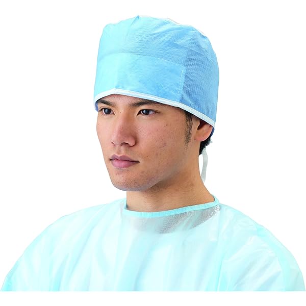 Amazon.co.jp: [日昭産業] NSサージカルキャップ 紐タイプ